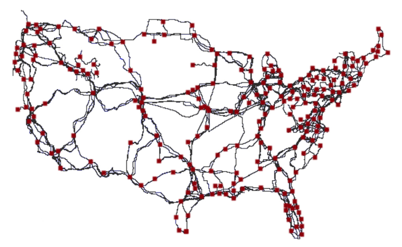 Illustration for article titled For Decades, the Public Was Not Allowed to View Maps of the US Internet